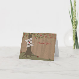 Agradecimento de Casamento Inspirado em Cartolina