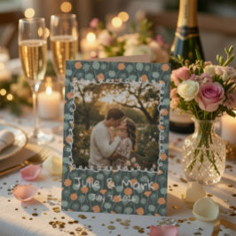 Agradecimento de Engajamento de Foto de Doodle Flo