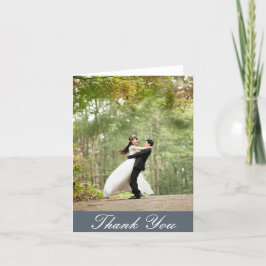 Agradecimento de Foto de Casamento Personalizado V