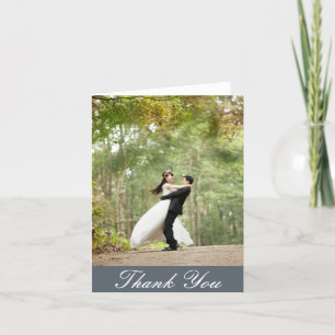 Agradecimento de Foto de Casamento Personalizado V