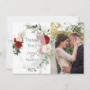 Agradecimento de Foto de Casamento    Quadro Elega