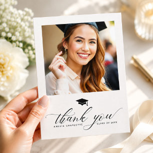 Agradecimento de Foto de Festa de Formatura Minima