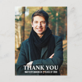 Agradecimento de Graduação Cartão Postal de Foto M