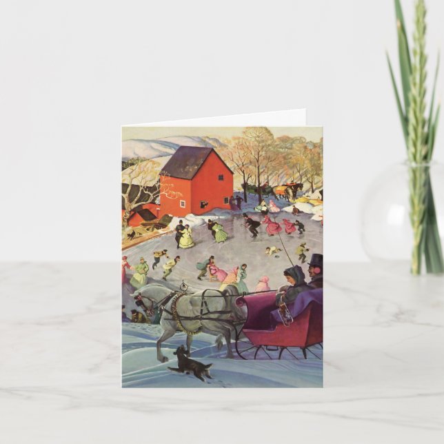 Agradecimento de Natal Antigo (Frente)