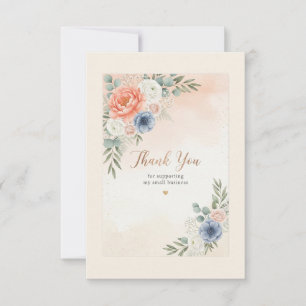 Agradecimento de Negócios Pequenos de Aquarela Bot