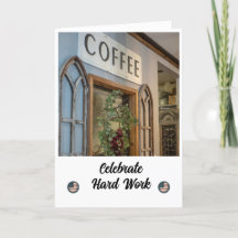 Desejos Quentes no Cartão de Dia de Trabalho