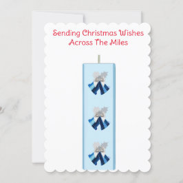 Agradecimento Enviando Cartão de Desejo de Natal