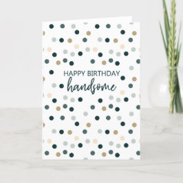 Agradecimento Feliz Aniversário Cartão de Saudação Bonito