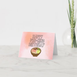 Agradecimento Feliz Aniversário do Cartão de Aniversário do Rei 