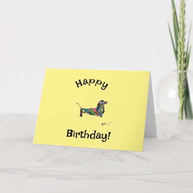 Agradecimento Feliz Cartão de Aniversário (Frente)