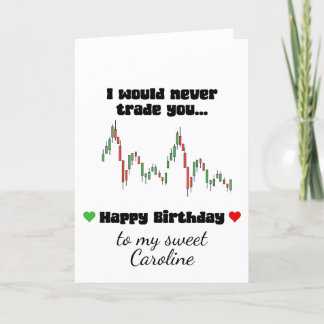 Agradecimento Feliz Cartão de Aniversário - Amo de Aniversário d