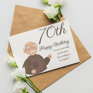 Agradecimento Feliz cartão de aniversário para adultos que se to