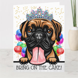 Agradecimento Grande Cartão de Aniversário