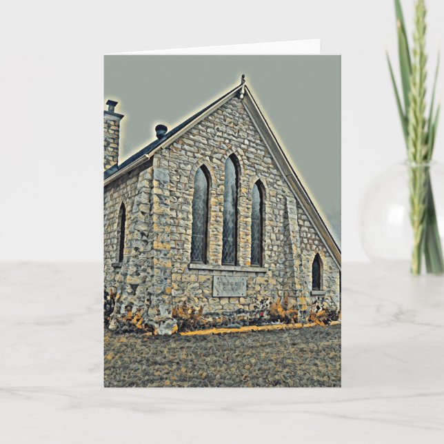 Agradecimento Igreja AStone - Cartão de Vazio (Frente)