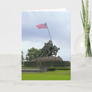 Agradecimento Iwo Jima, Cartão de Dia de Veterano