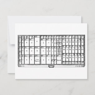 Agradecimento Letterpress press impressão tipo cartão de gabin