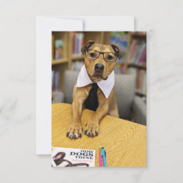 Agradecimento Livro de vidros inteligentes Biblioteca Cartão com