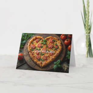 AGRADECIMENTO MAIS DO QUE PIZZA, CARTÃO DE AMOR