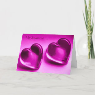 Agradecimento Meu Cartão de Imagem de Poesia Soulmate