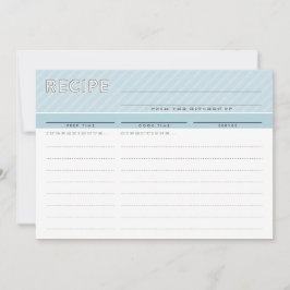 Agradecimento MODERN RECIPE CARTÃO fofo organizador de ovos de p