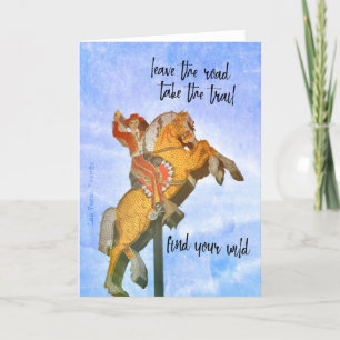 Agradecimento O Cartão de Saudação PALOMINO