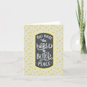 Agradecimento Obrigado Cartão de Apreciação