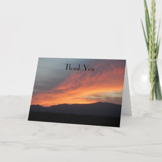 Agradecimento Obrigado Cartão de Entrevista (Frente)