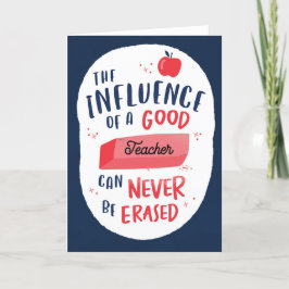 Agradecimento Obrigado Cartão De Professor