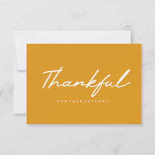 Agradecimento Obrigado Cartão de visita