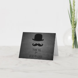 Agradecimento Obrigado sendo meu cartão de Usher