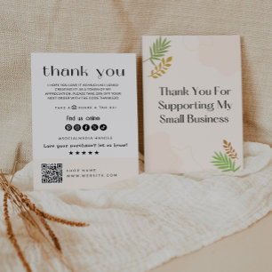 Agradecimento Obrigados Modernos Para Seu Cartão De Compra