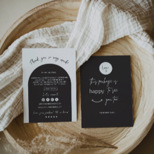 Agradecimento Obrigados Modernos Para Seu Cartão De Compra