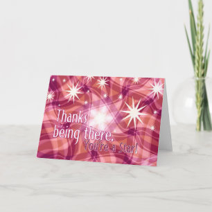 Agradecimento Obrigados Você é um Cartão de Apreciação Estr