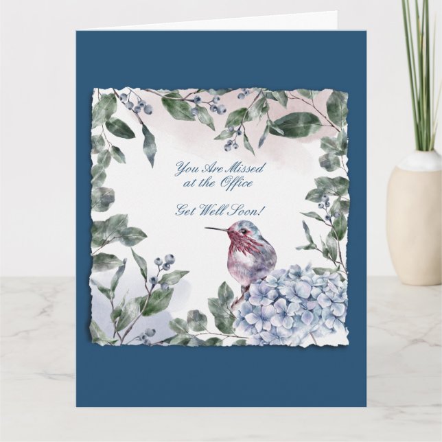 Agradecimento Obter um Cartão de Bem para a Família de Trabalho (Frente)