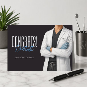 Agradecimento Parabéns Cartão de Felicitações de Formatura de De