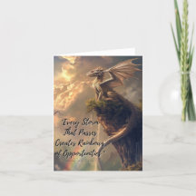 Passando Cartão de Tempestade