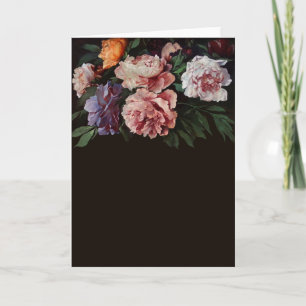 Agradecimento Peônias pelo cartão 1 de Anselm Feuerbach