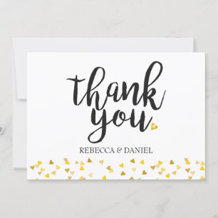 Agradecimento Personalizado com Corações de Amor e
