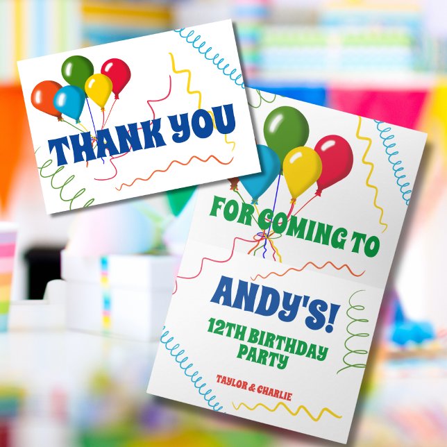 Agradecimento Personalizado de Feliz Aniversário (Criador carregado)