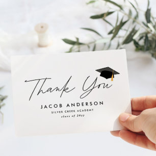 Agradecimento Personalizado de Formatura com Nome