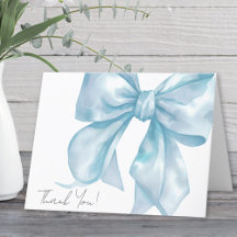 Agradecimento Personalizado Elegante Arco Azul