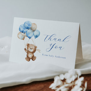 Agradecimento Podemos Esperar O Urso De Teddy Obrigado Cartão De