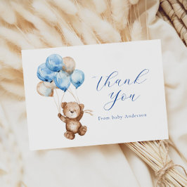 Agradecimento Podemos Esperar O Urso De Teddy Obrigado Cartão De