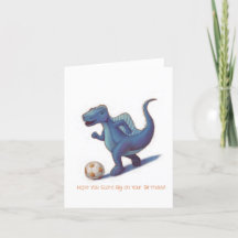 Pontuação grande no seu cartão de aniversário