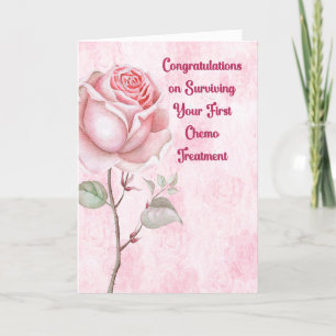 Agradecimento Primeiro Cartão de Tratamento de Química