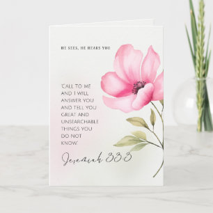 Agradecimento Quando a vida se sente esmagadora - cartão de enco