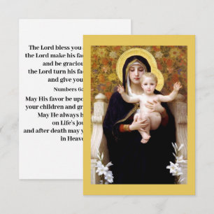 Agradecimento Que o Senhor o abençoe a seu cartão de oração