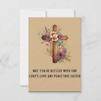 Agradecimento Que você seja abençoado com nosso Cartão de Páscoa
