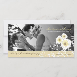 Agradecimento Rosas De Creme Nadam. Obrigado Cartão com fotos