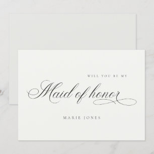 Agradecimento Script simples Você será meu cartão de Madrinha de